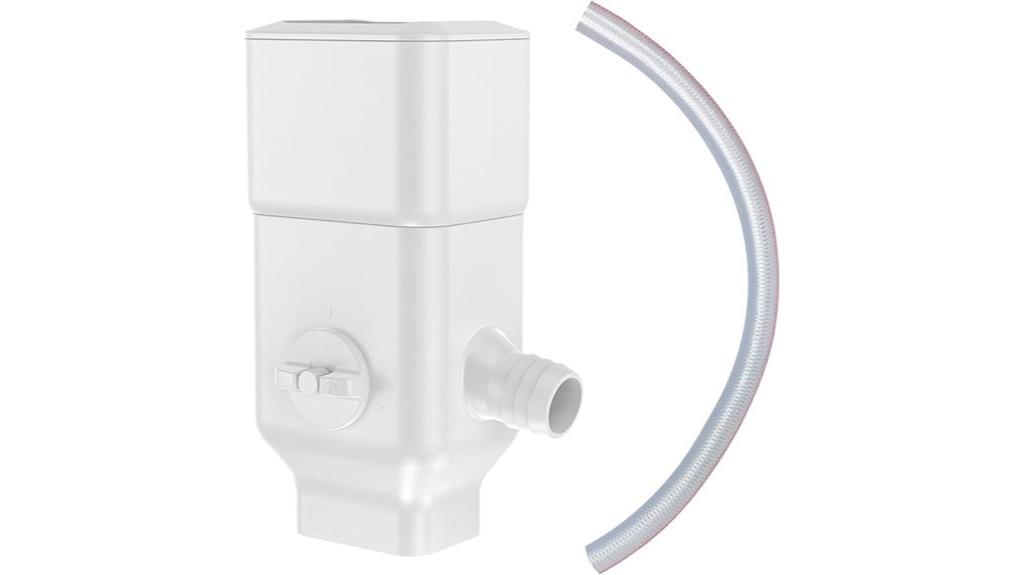 rainwater diverter for downspouts