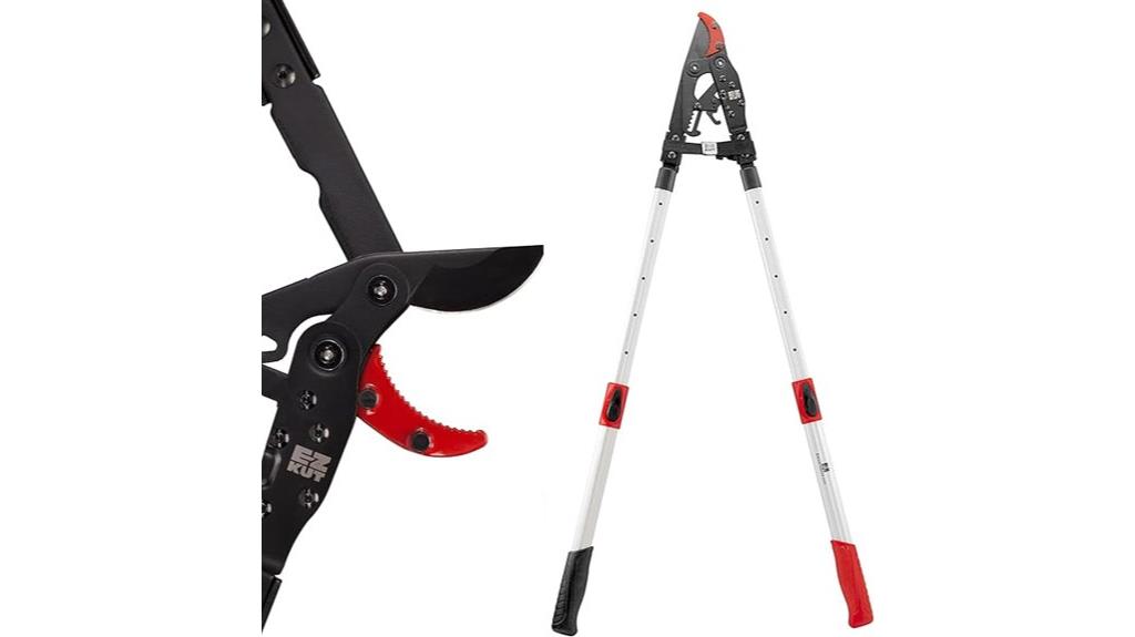 ratcheting tree branch cutter