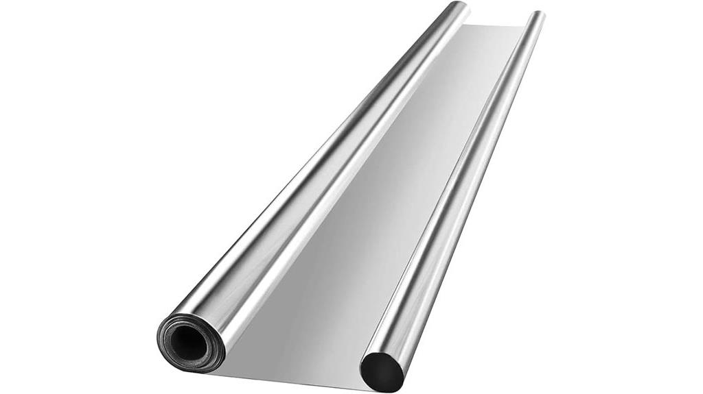 reflective mylar roll 4x25