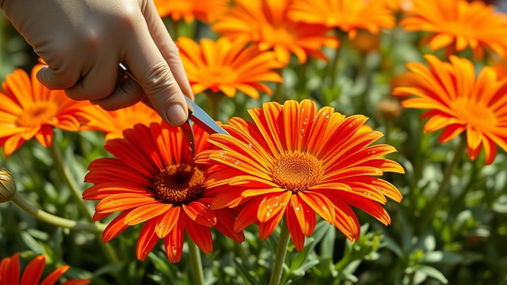 remove faded flowers regularly