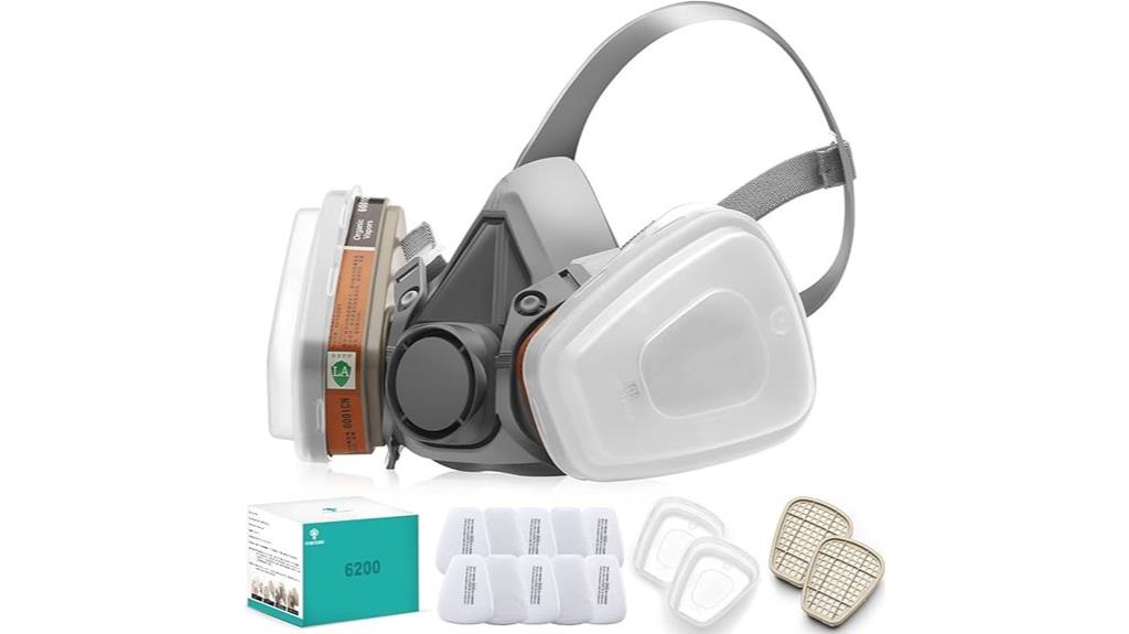 reusable gas mask filters