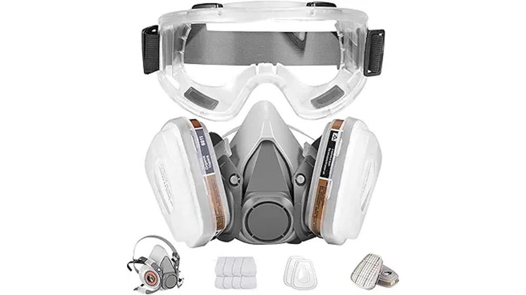 reusable gas mask protection