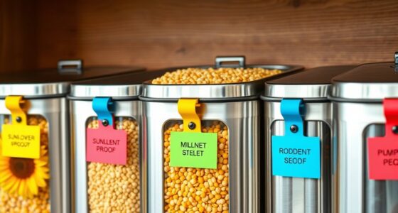 rodent proof seed storage