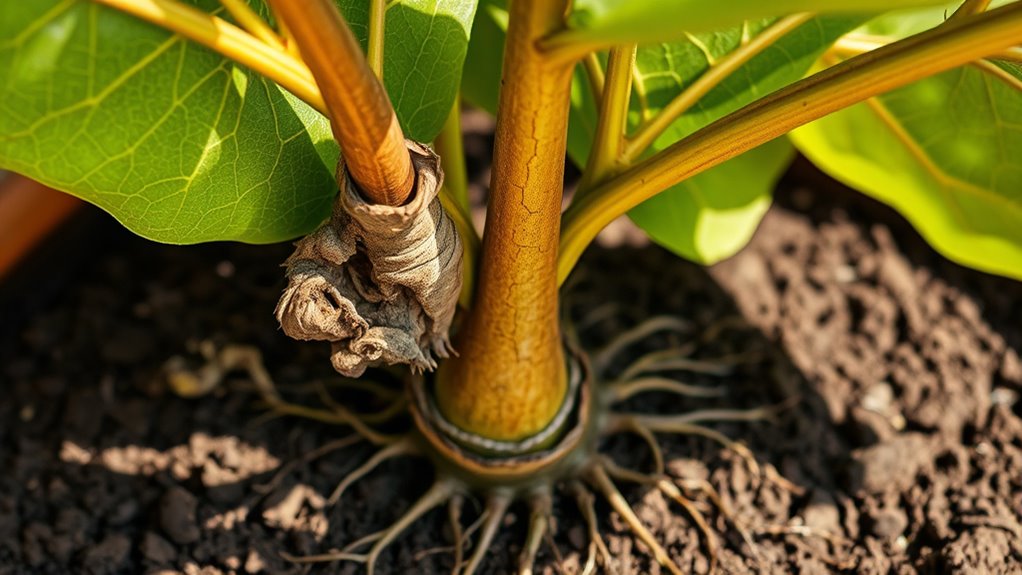 root inspection and soil health