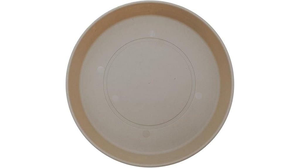 round flower pot saucers