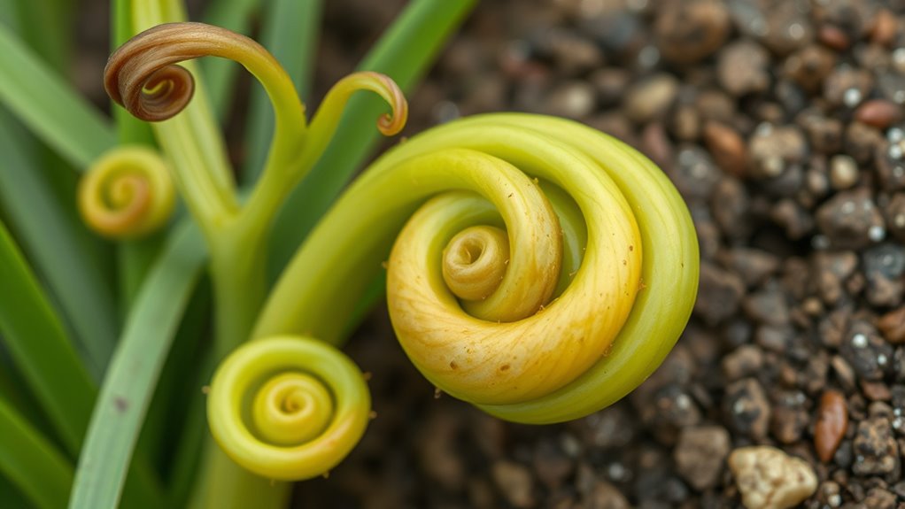 salt buildup causes plant damage