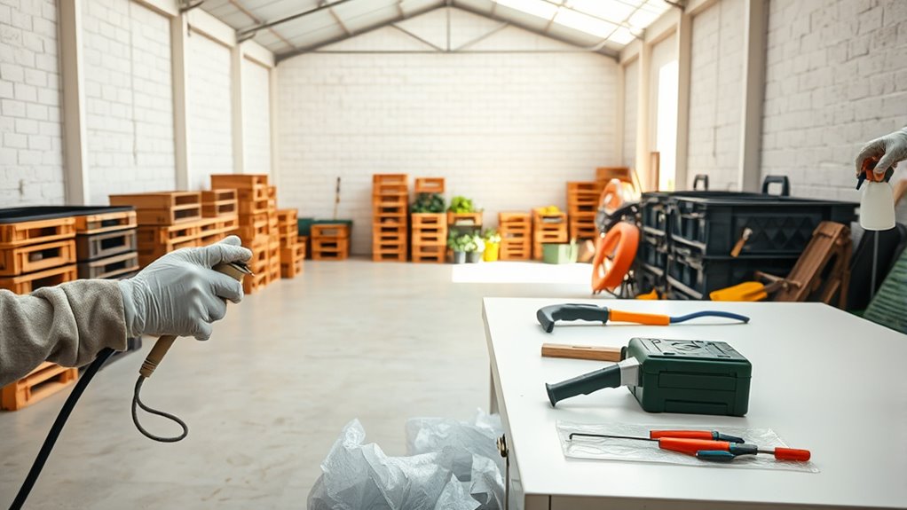 sanitation and pest control