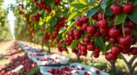 sanitation controls cherry fruit fly