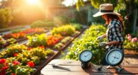 schedule garden work early