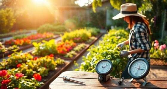 schedule garden work early
