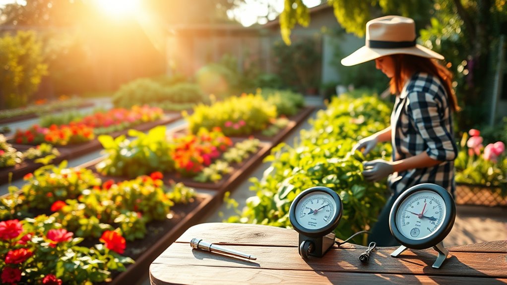 schedule garden work early