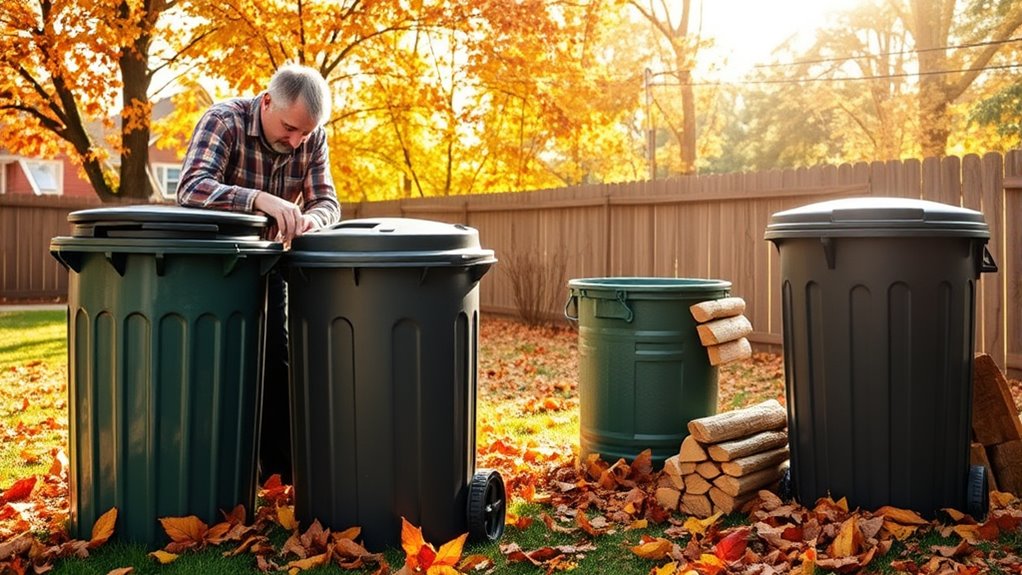 seal dispose clean discard