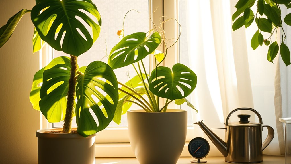 seasonal monstera care adjustments