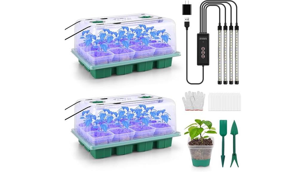 seed starting tray kit