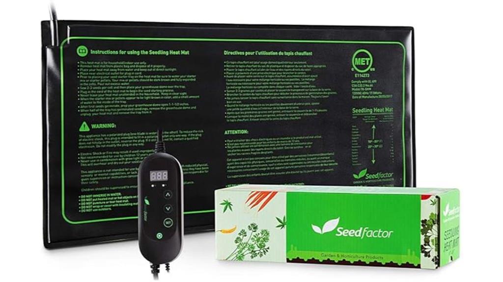 seedling heating mat thermostat