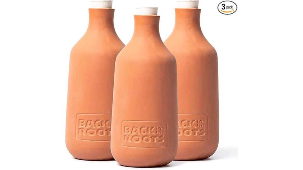 self watering terracotta ollas