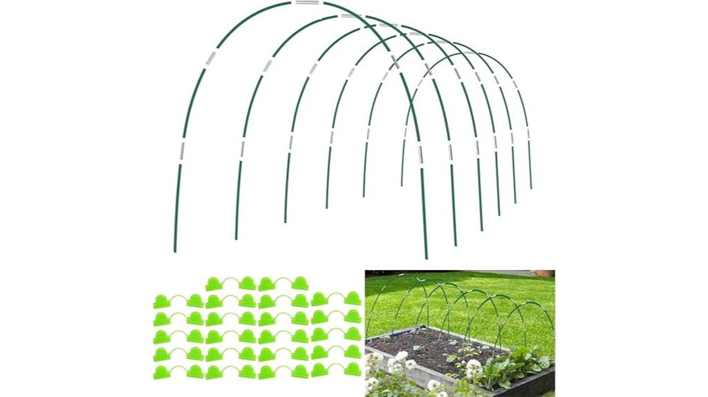 set of 36 gardening hoops