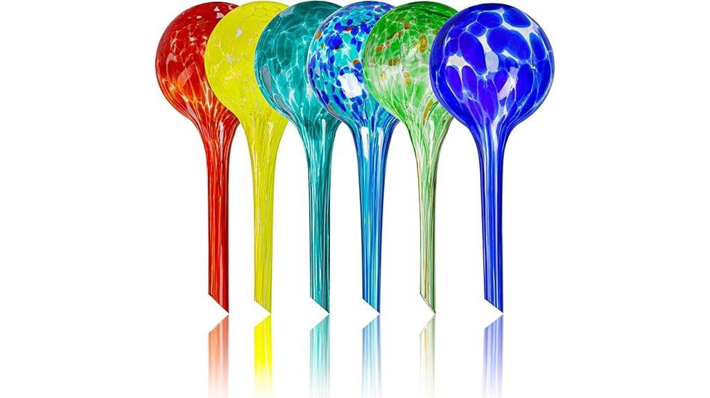set of 6 watering globes