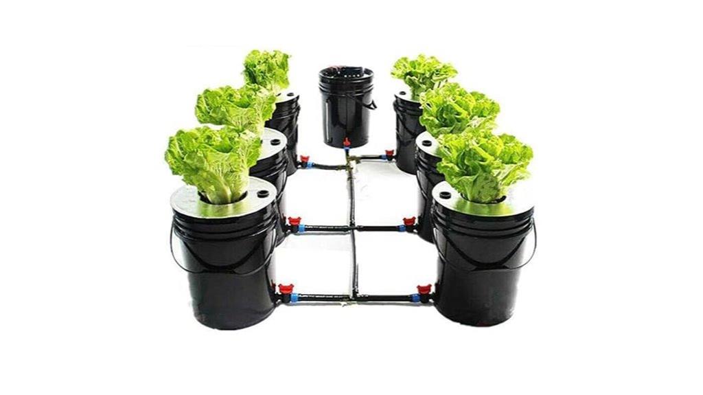 seven bucket hydro system