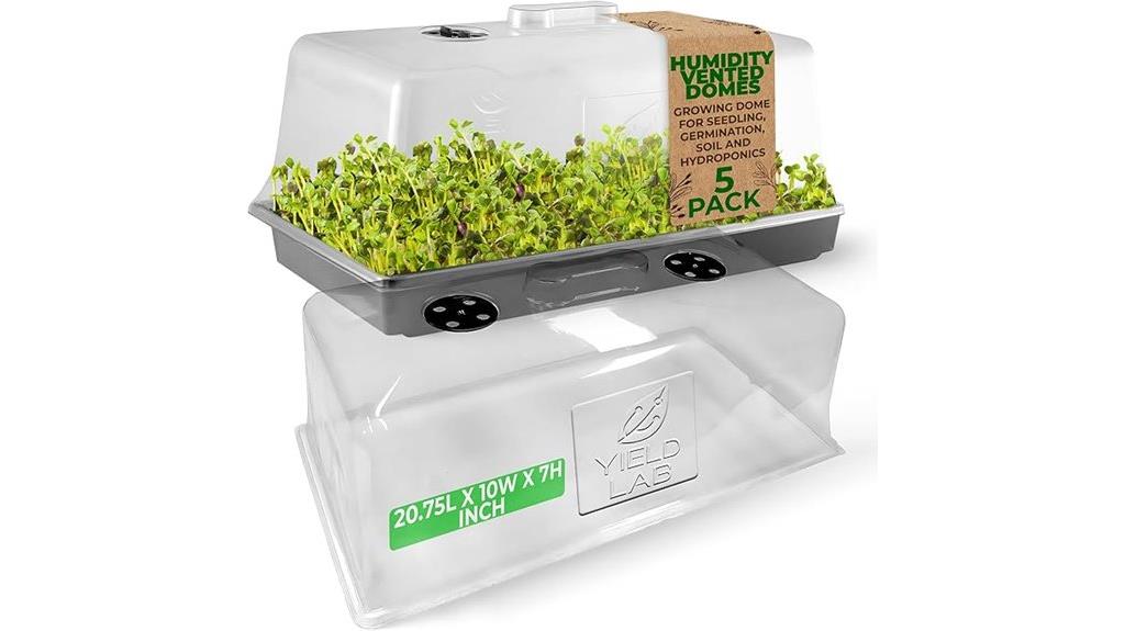 seven inch plant domes