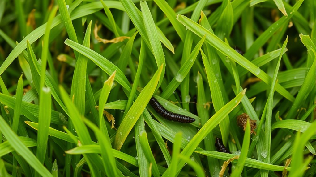 signs of armyworm damage