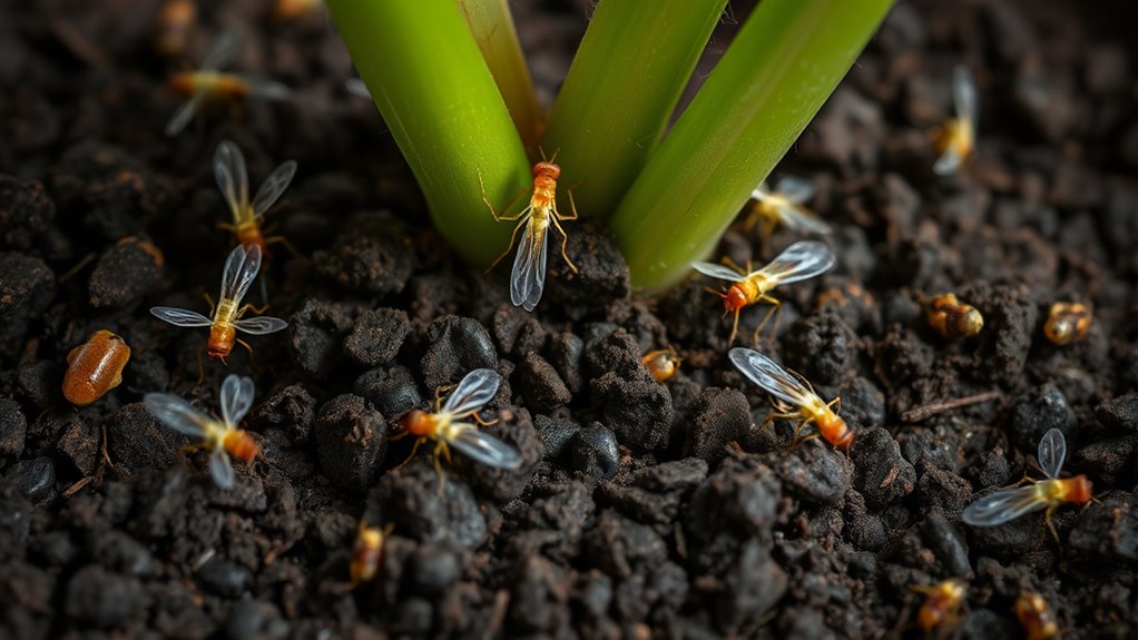 signs of gnat infestation