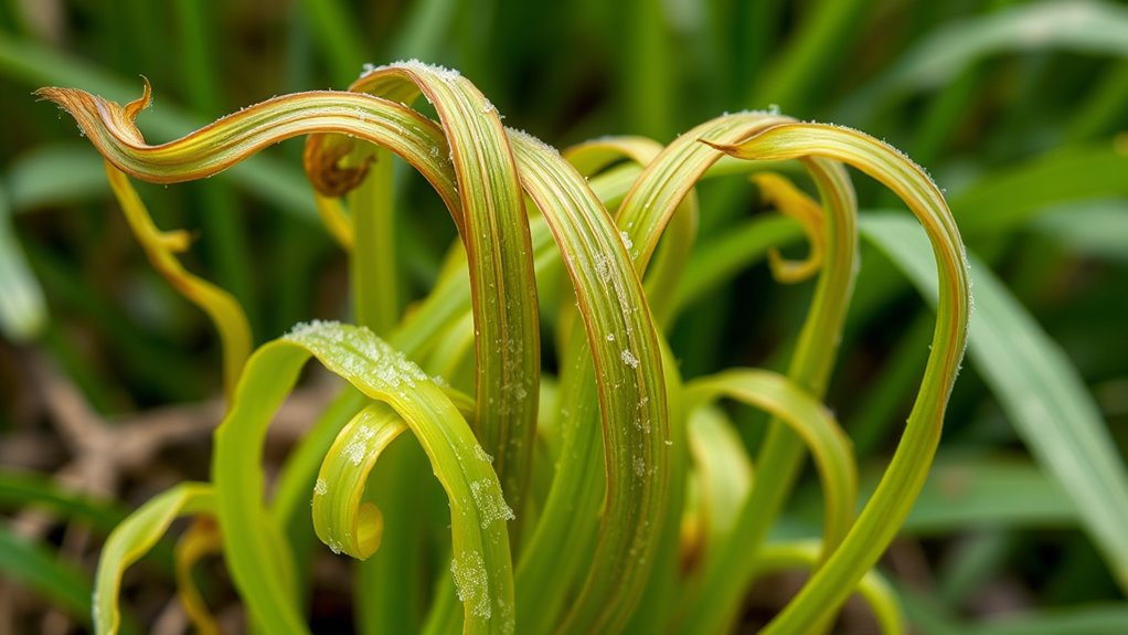 signs of plant distress