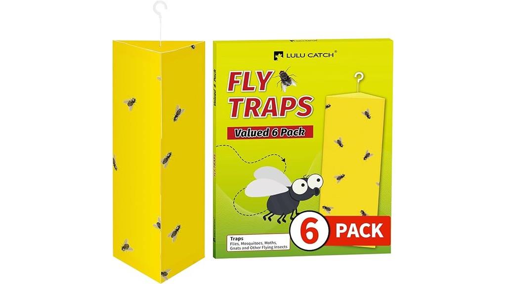 six pack fly traps