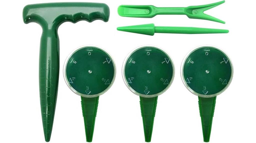 six pack garden seed dispensers