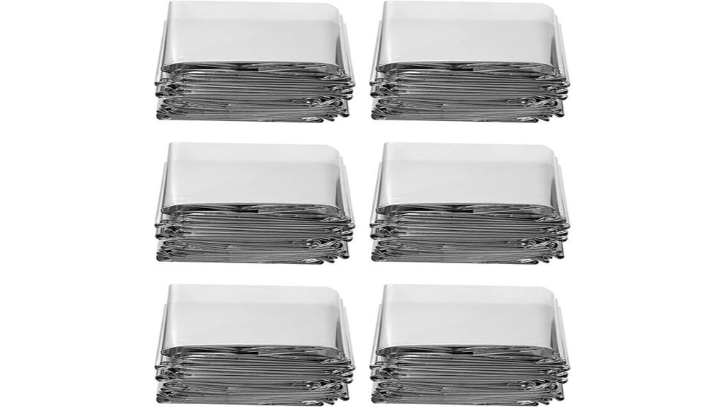 six piece large mylar films