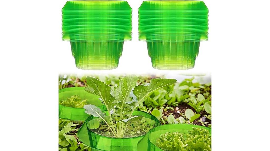 slug snail plant collars