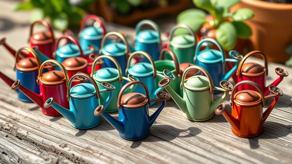 small functional watering cans