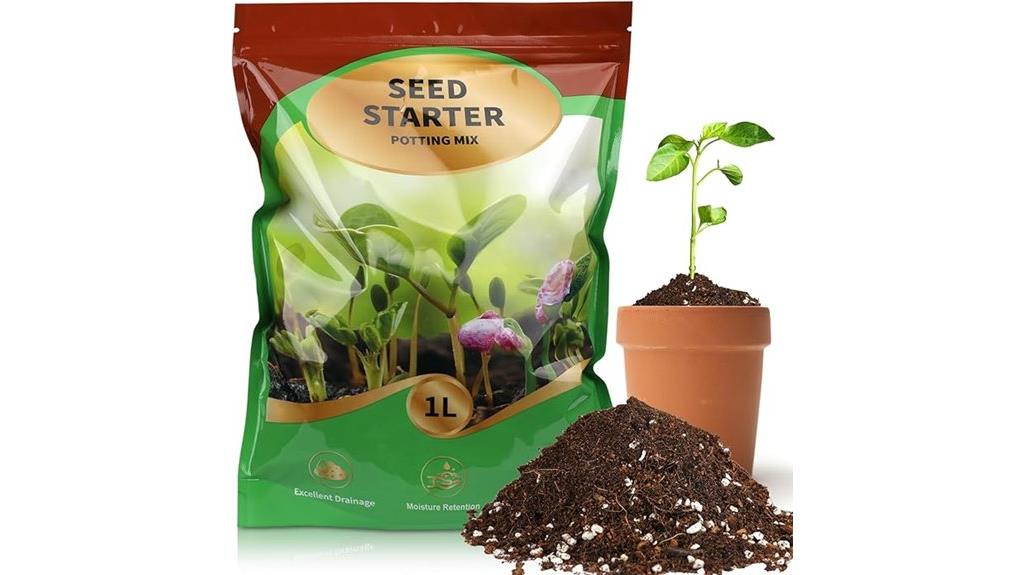 small seedling growing medium