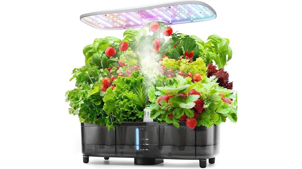 smart indoor hydroponic gardening