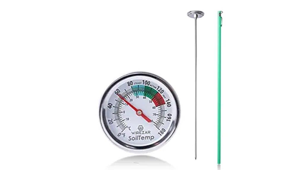 soil compost thermometer stem