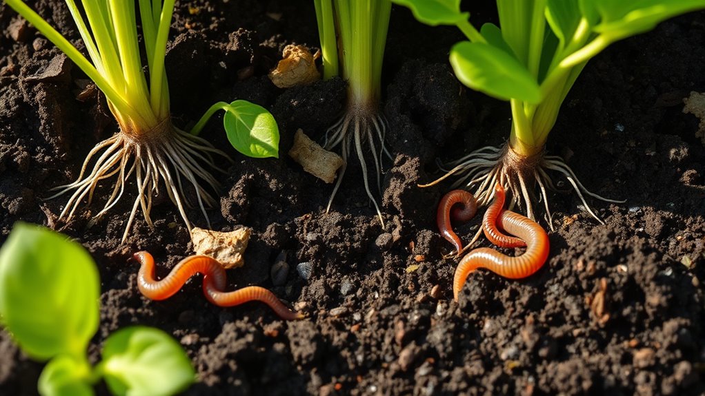 soil microbes support plant health