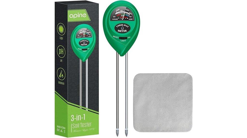 soil moisture ph tester