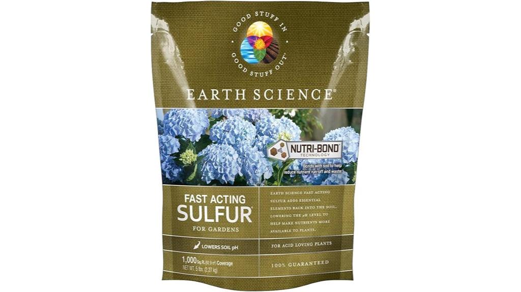 soil ph reducer sulfur