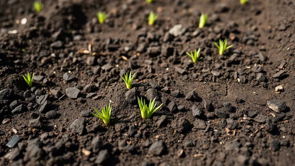 soil temperature and depth