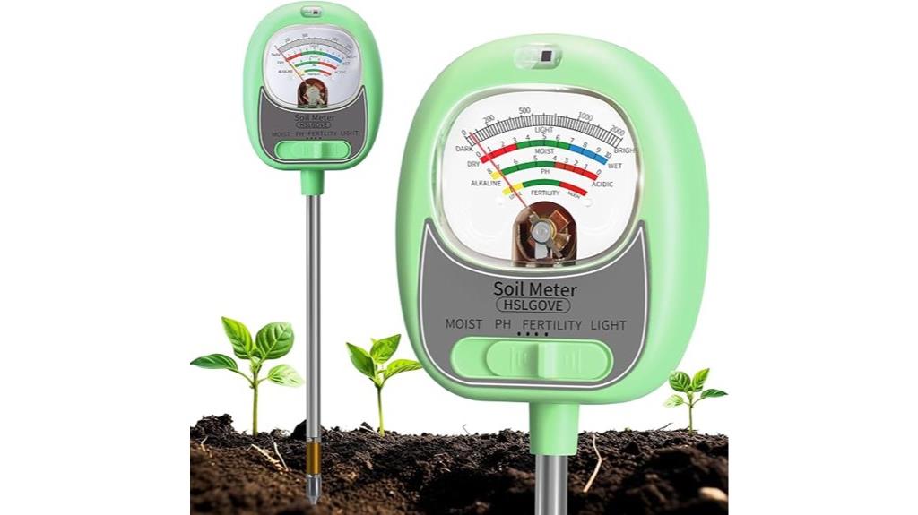 soil test kit four in one
