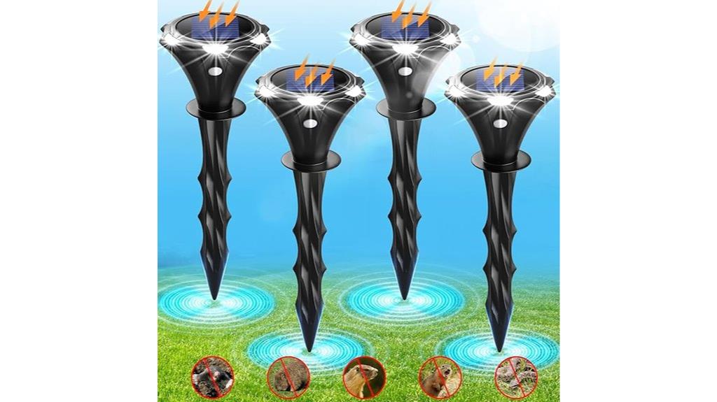 solar gopher repellent pack