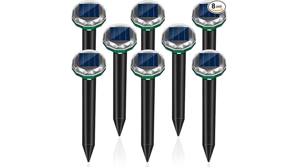 solar mole repellent spikes