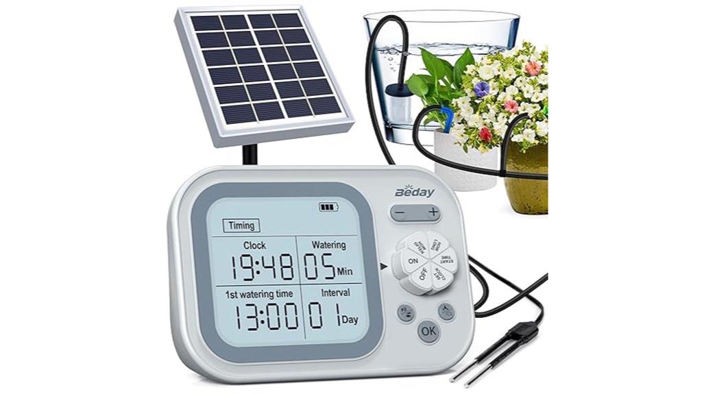 solar powered watering system