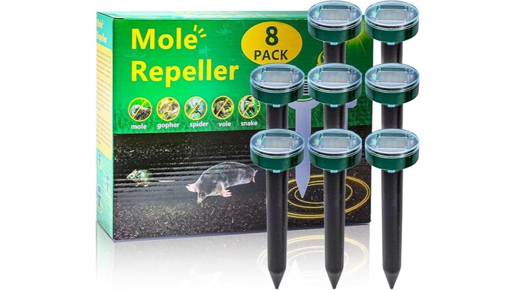 solar ultrasonic pest repeller