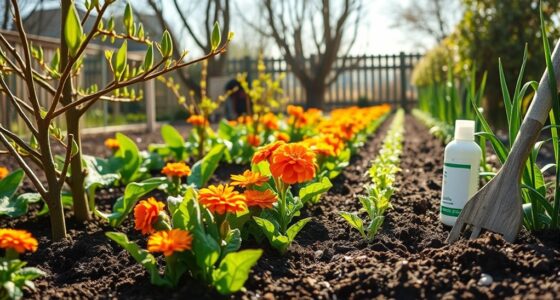 spring garden pest prevention