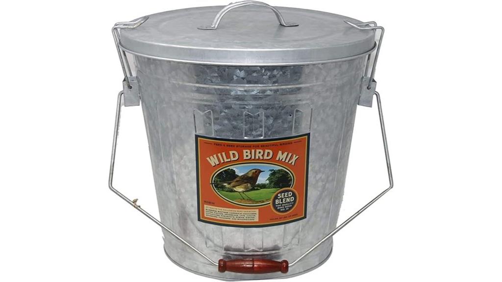 steel farmhouse bird feeder