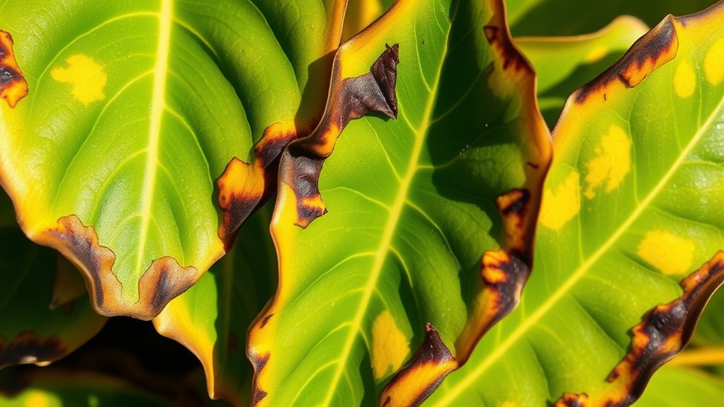 sun damage from environmental stress
