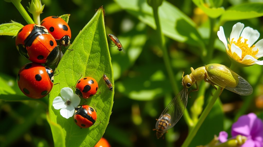 support beneficial insect populations