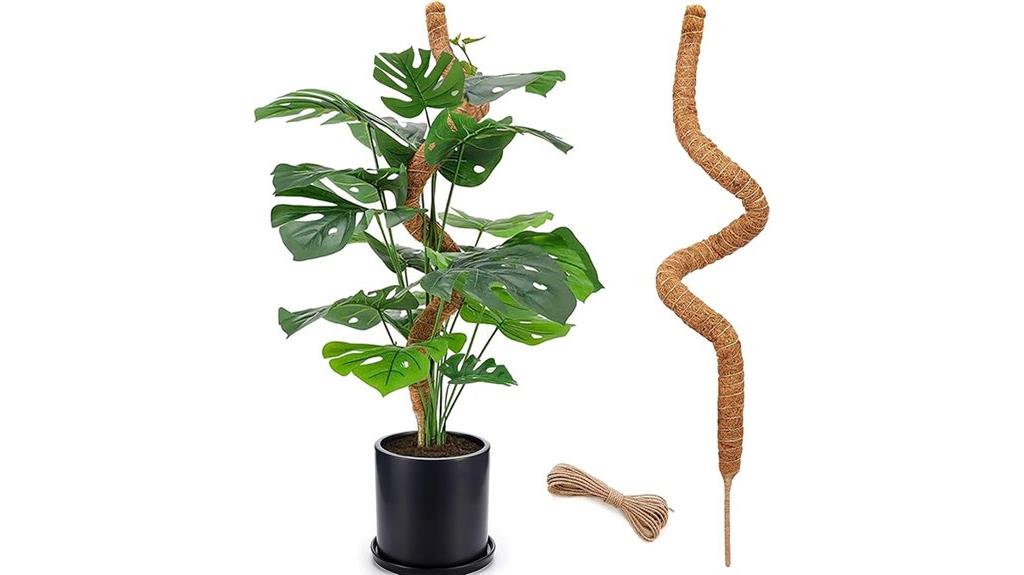 tall indoor plant support