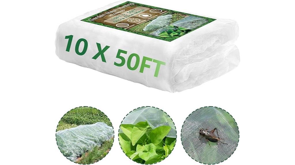 ten foot garden mesh barrier